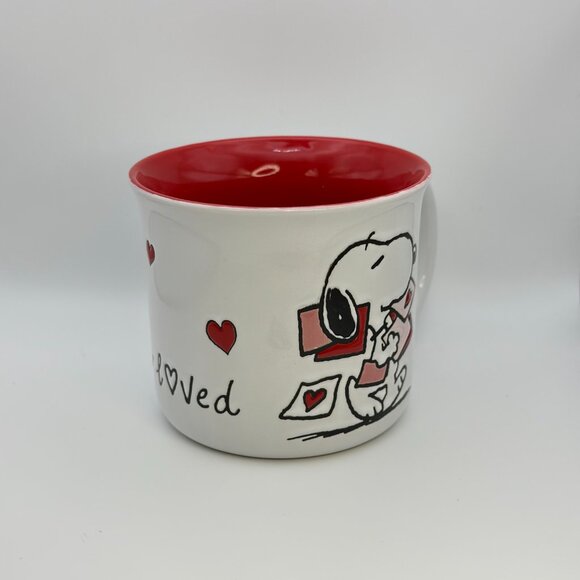 Peanuts Snoopy Valentine's mug | Snoopy coffee mug | You're so loved Snoopy mug - Picture 4 of 6